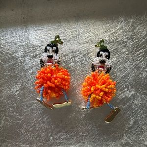 Disney x Baublebar Goofy Pom Pom 3" Glass Bead Earrings Set